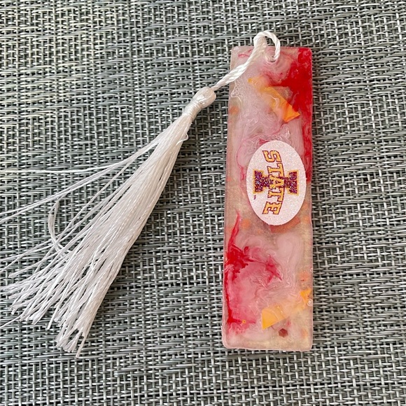 Handmade Festive Iowa State Bookmark Size Small - Picture 4 of 8
